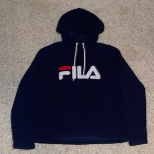 Fuzzy FILA sweatshirt